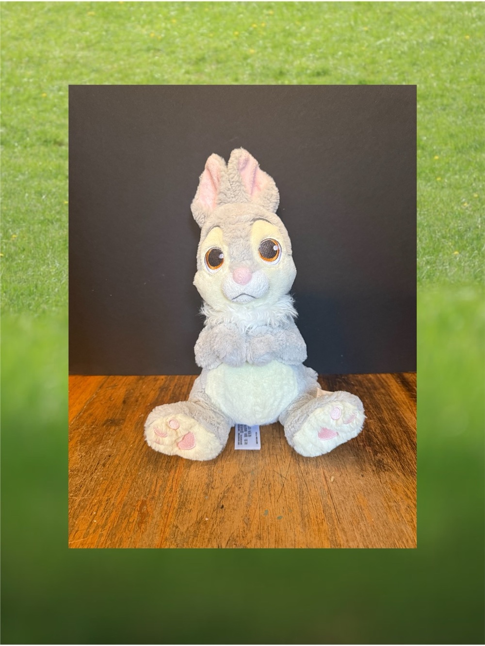 Vintage Disney Thumper Plush Collectable Toy Stuffed Animal 12.5” Bunny Rabbit